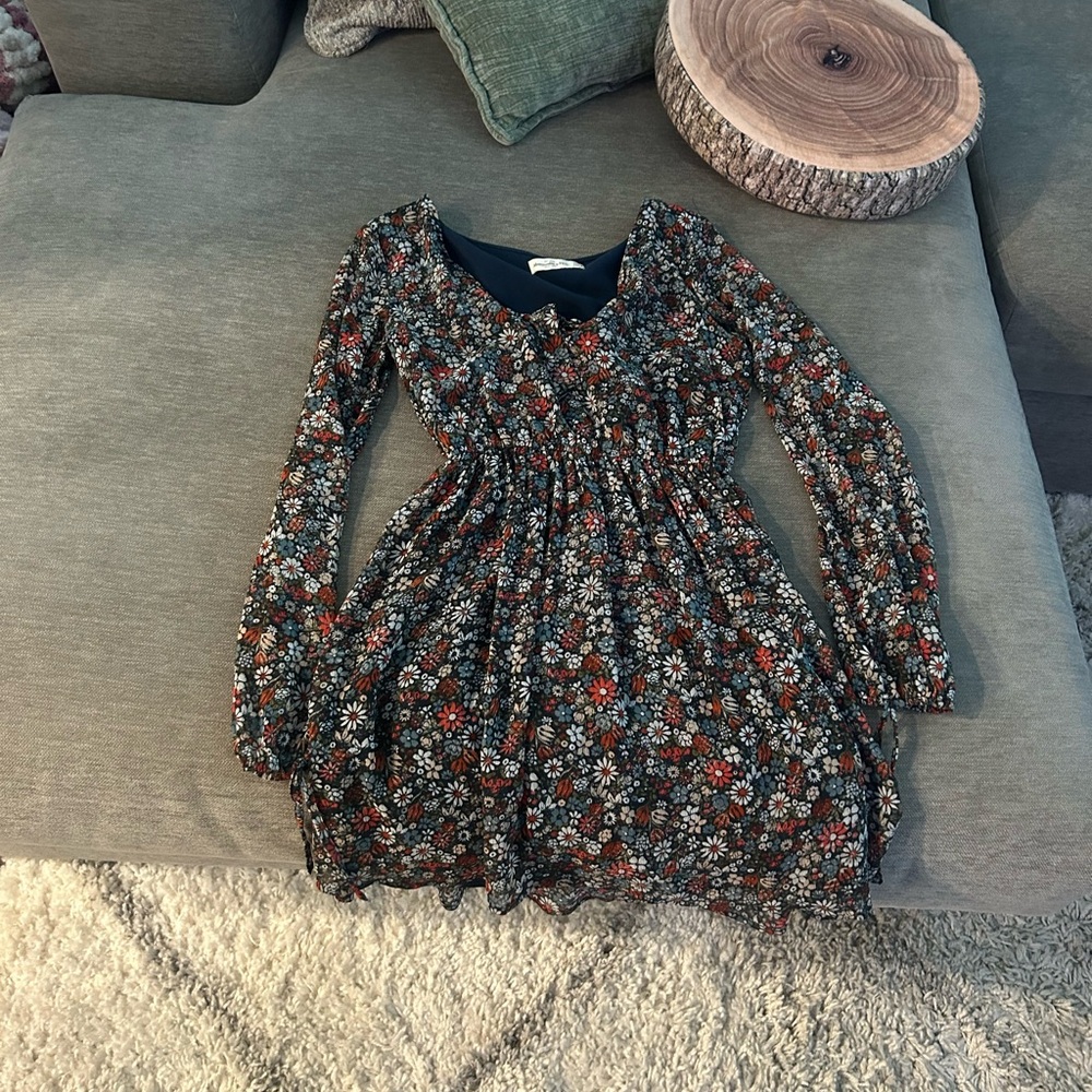 Abercrombie & Fitch Multicolor Floral Kids Dress